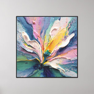 Flores Abstratas Canvas Colorburst Bloom
