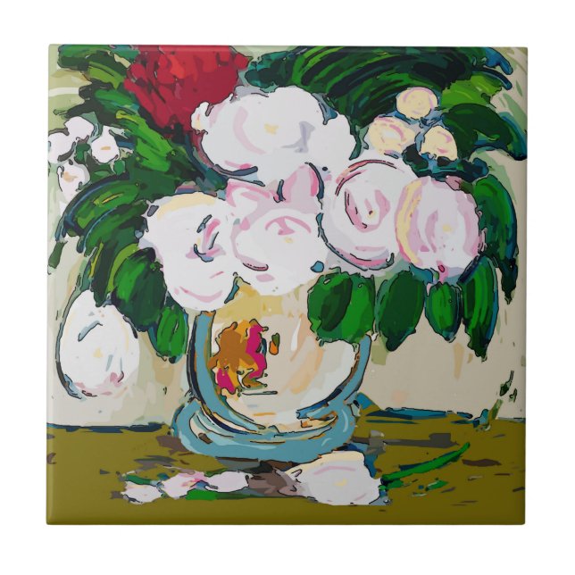 Flores Abstrato (Frente)