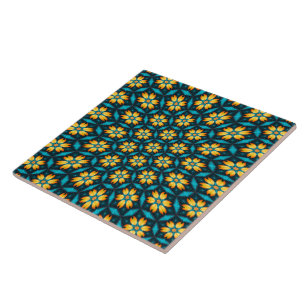 Flores Abstrato amarelas
