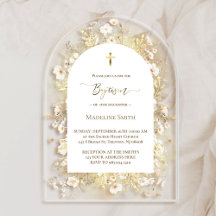 Flores amarelas brancas de cor aquosa do batismo