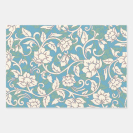 Flores amarelas e azuis