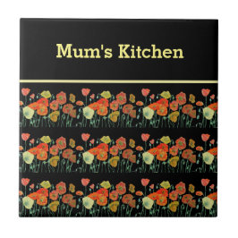 Flores Amarelas Vermelhas Flores-Papagaios Papagai