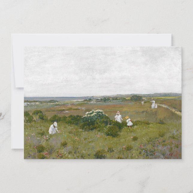 Flores ao largo | William Merritt Chase (Frente)