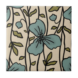 Flores Azuis De Teal Vertical Delight, Que Vazam