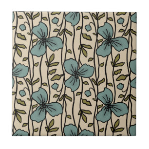 Flores Azuis De Teal Vertical Delight, Que Vazam