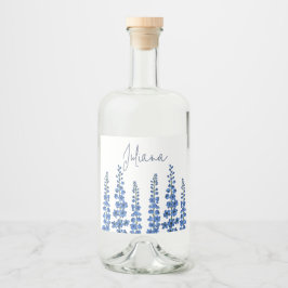 Flores Azuis Delfinium de julho