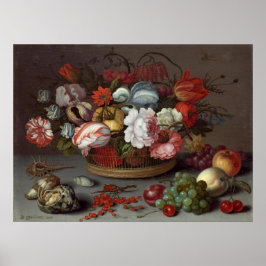 Flores - Balthasar van der Ast Fine Art Poster