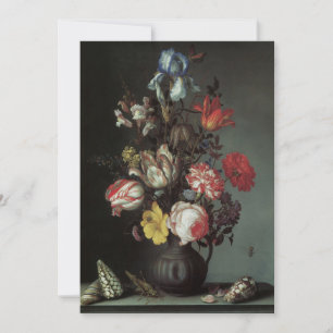Flores Barrocas Antigas por Balthasar van der Ast