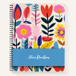 Flores Boho Folclóricas Multicolor | seu nome