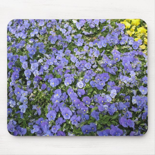 Flores bonitas - Mousepad (Frente)