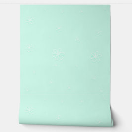 Flores Brancas No Fundo Verde Da Casa Da Moeda