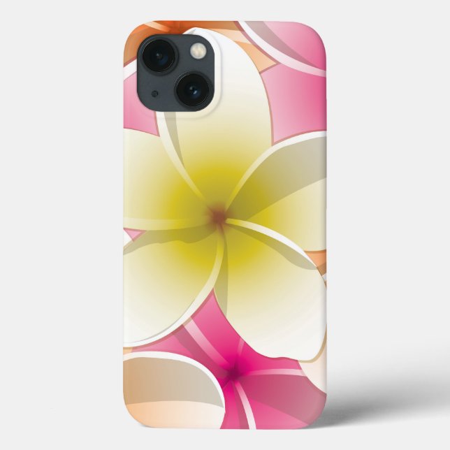 Flores Brilhantes Frangipani/ Plumeria (Verso)