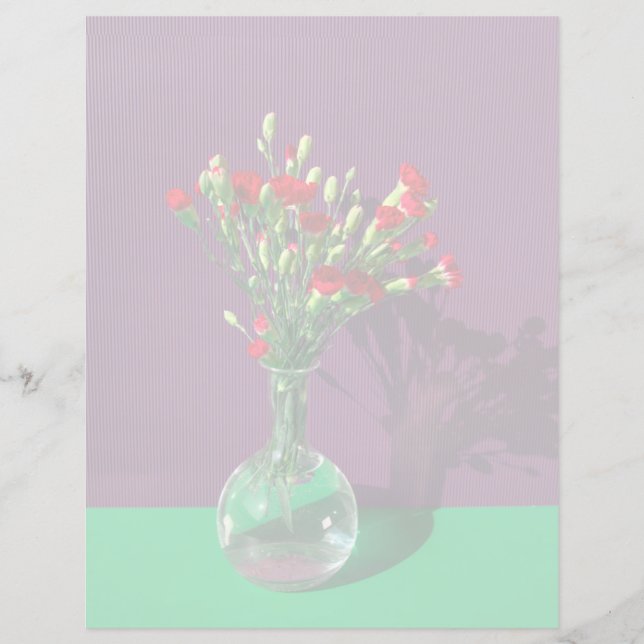 Flores | Buquê de transporte vermelho (Frente)