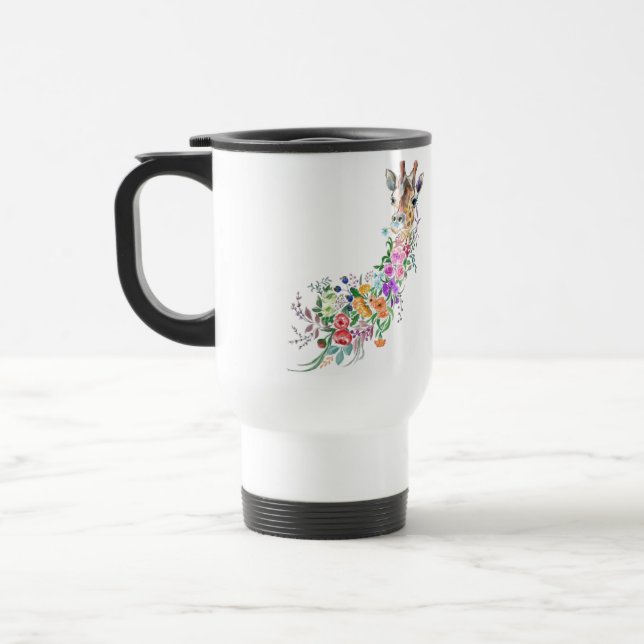 Flores Caneca de viagem Girafa (Esquerda)