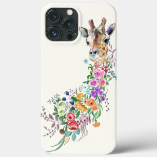 Flores Coloridas Buquê Girafa - Desenho