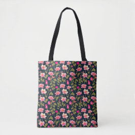 Flores coloridas - Padrão floral 22 - Tote Bag