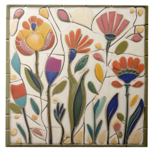 Flores Coloridas Whimsical