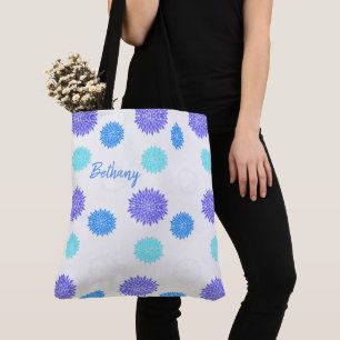 Flores Coloridas Yoga Tote Bag