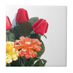 Flores com várias cores