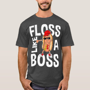 Flores Como Uma Camisa De Dança De Fio De Cachorro
