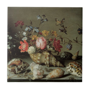 Flores, conchas e insetos Balthasar van der Ast