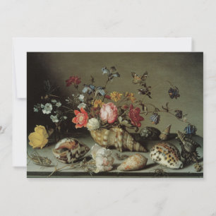 Flores, conchas e insetos Balthasar van der Ast