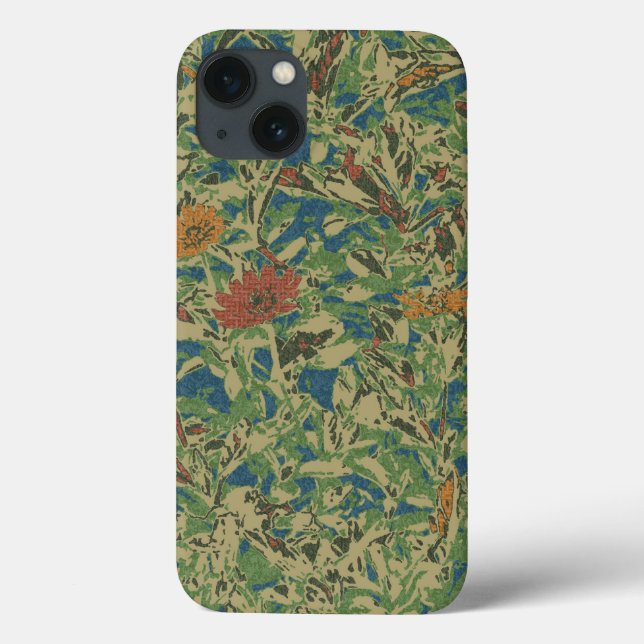 Flores contra o teste padrão da camuflagem da (Verso)