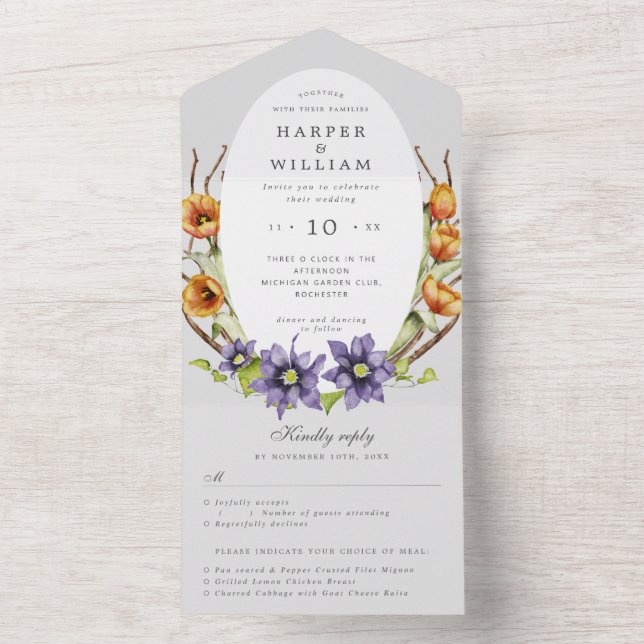 flores da primavera - casamento anexado (Inside)