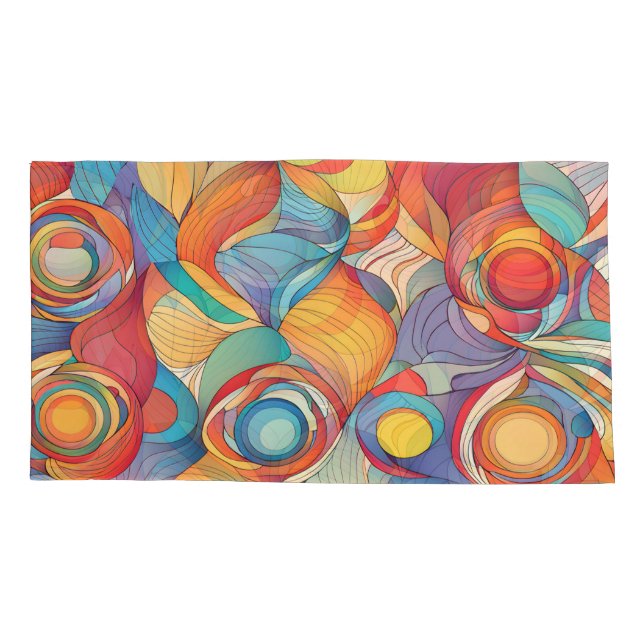 Flores de abstrato (Traseira - Esquerda)