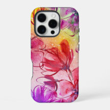 Flores de abstrato e Aquecimento