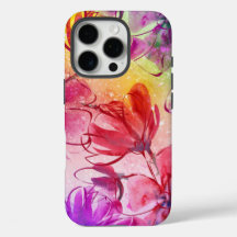 Flores de abstrato e Aquecimento