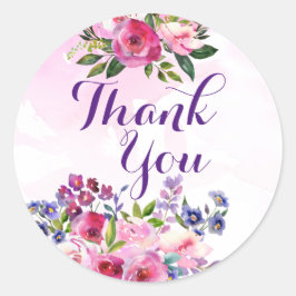 Flores de Agradecimento Adesivos