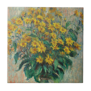 Flores de Alcachofra de Jerusalém por Claude Monet