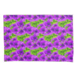 Flores de Anêmona Roxo Vibrante