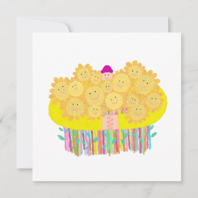 Flores de aniversário (Frente)