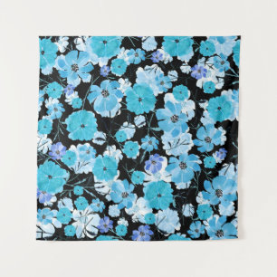 Flores De Aquarela: Uma Tapeçaria Delicada