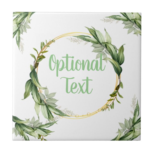 Flores de Árvores de Olivais Flores  (Frente)