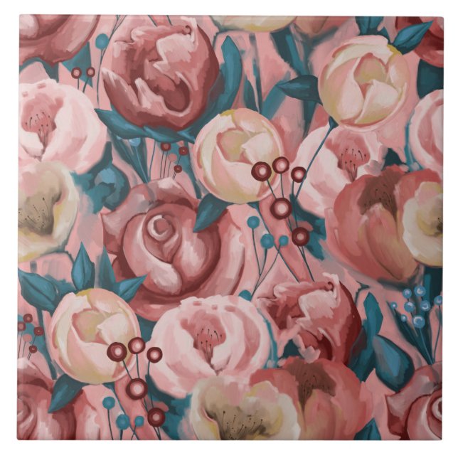 Flores de bege (Frente)