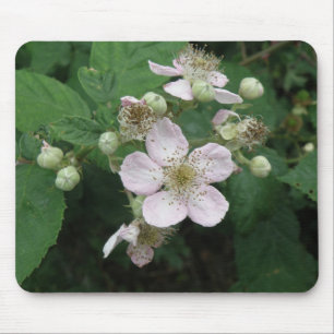 Flores de Blackberry Mousepad