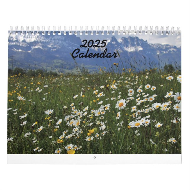 Flores de Calendário 2025 arquivadas (Capa)
