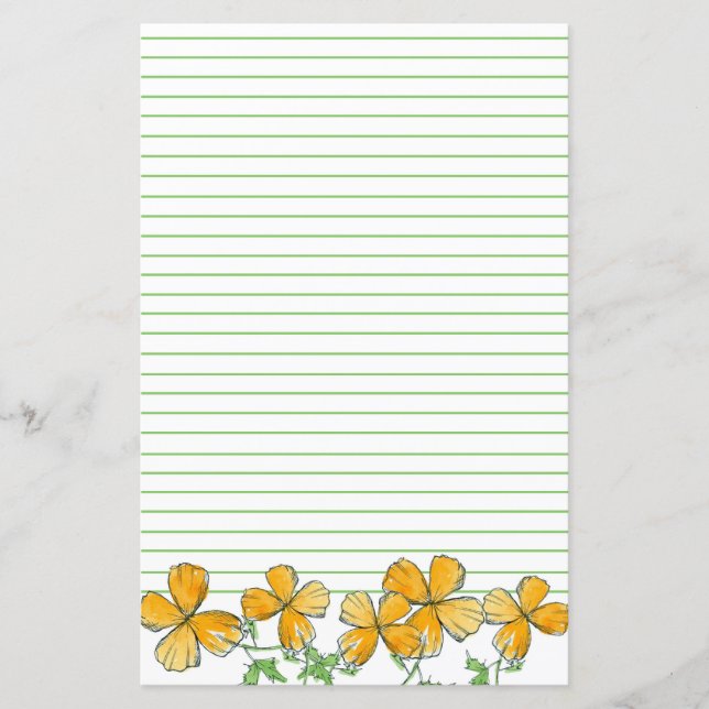 Flores de Capoeira Laranja Lindas (Frente)