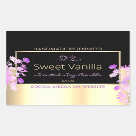 Flores de Corte Etiquetas de Embalagem de Produtos