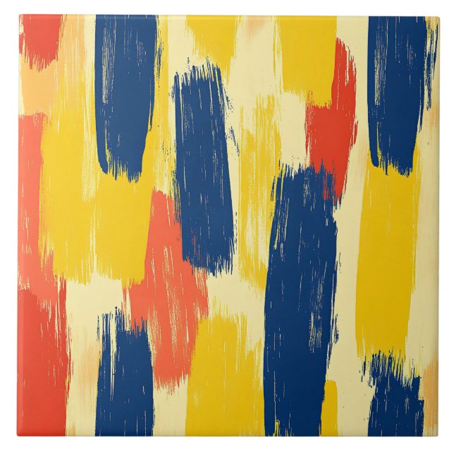 Flores de Crayon e Borboleta e Traços de Tintas (Frente)