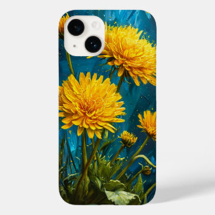 Flores de Dente-de-Leão Design Floral Minimalista