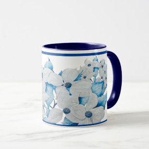 Flores de Dogwood numa caneca Combo - (2)