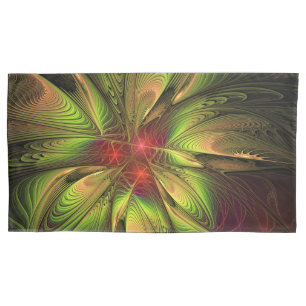 Flores de fantasia fractal macias e ternas