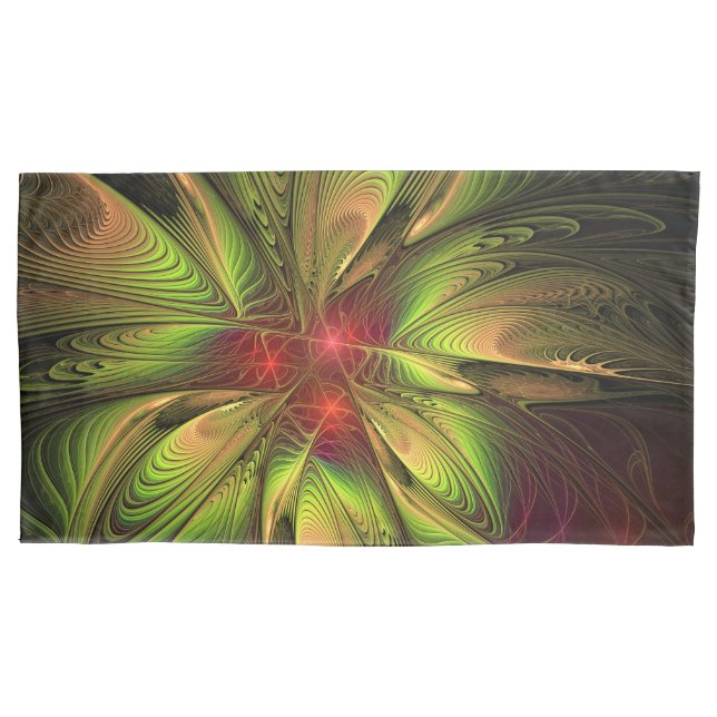 Flores de fantasia fractal macias e ternas (Frente)