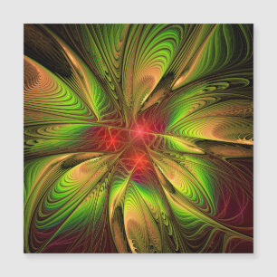 Flores de fantasia fractal suaves e tenra