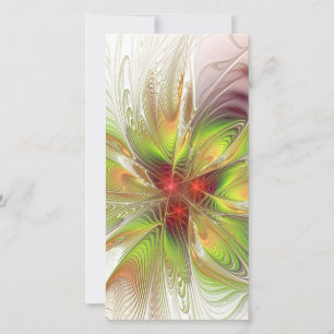Flores de fantasia fractal suaves e tenra
