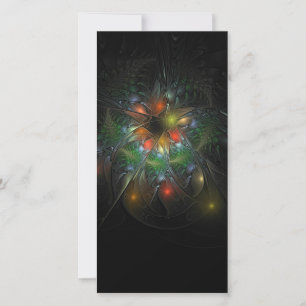 Flores de fantasia fractal suaves e tenra
